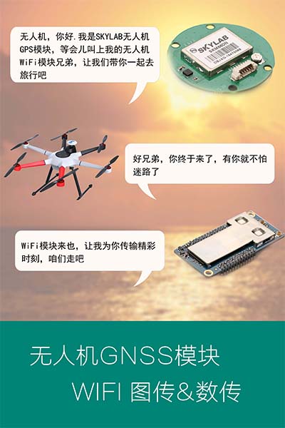 无人机GPS模块、WiFi模块