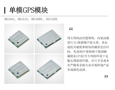 定位设备的小尺寸单模GPS模块需求，如何选择？